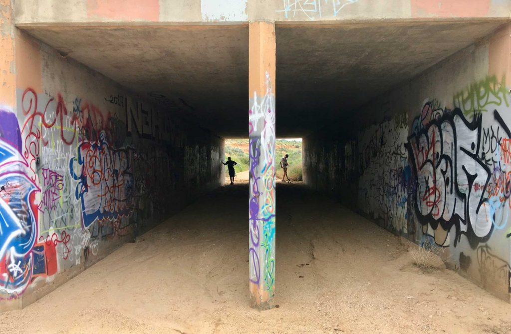 Graffiti bridge